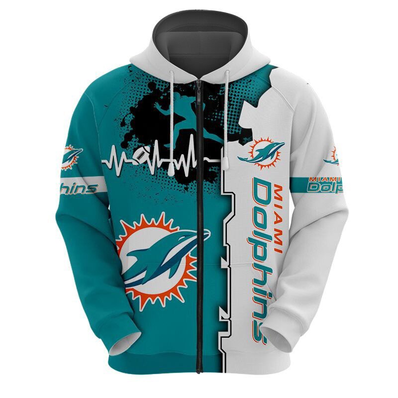 Manufacturer New American Football Team Sports Hoodies Winter Wearing Zipper up Sweatshirts Casual Sports Men's Hoodies