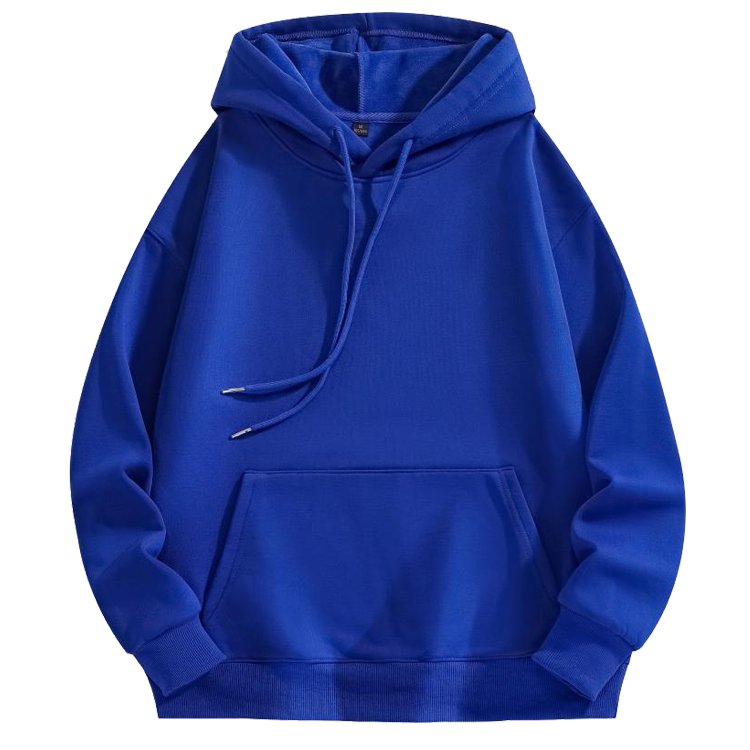 Custom Logo Embroidered Sweatshirt High Quality Unisex Pullover Hoodie Silver Fox Fleece Heavyweight Men's Hoodies Sweatshirts