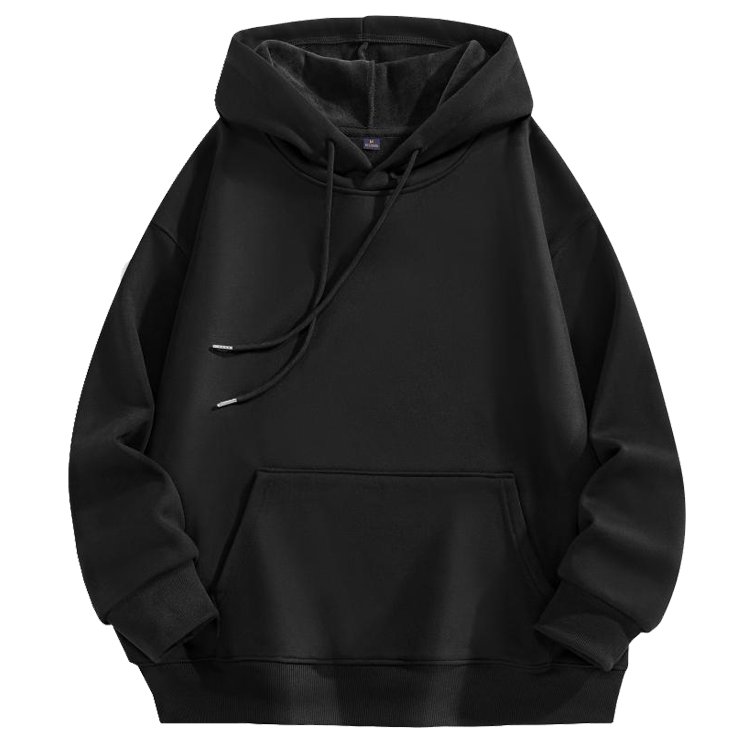 Custom Logo Embroidered Sweatshirt High Quality Unisex Pullover Hoodie Silver Fox Fleece Heavyweight Men's Hoodies Sweatshirts