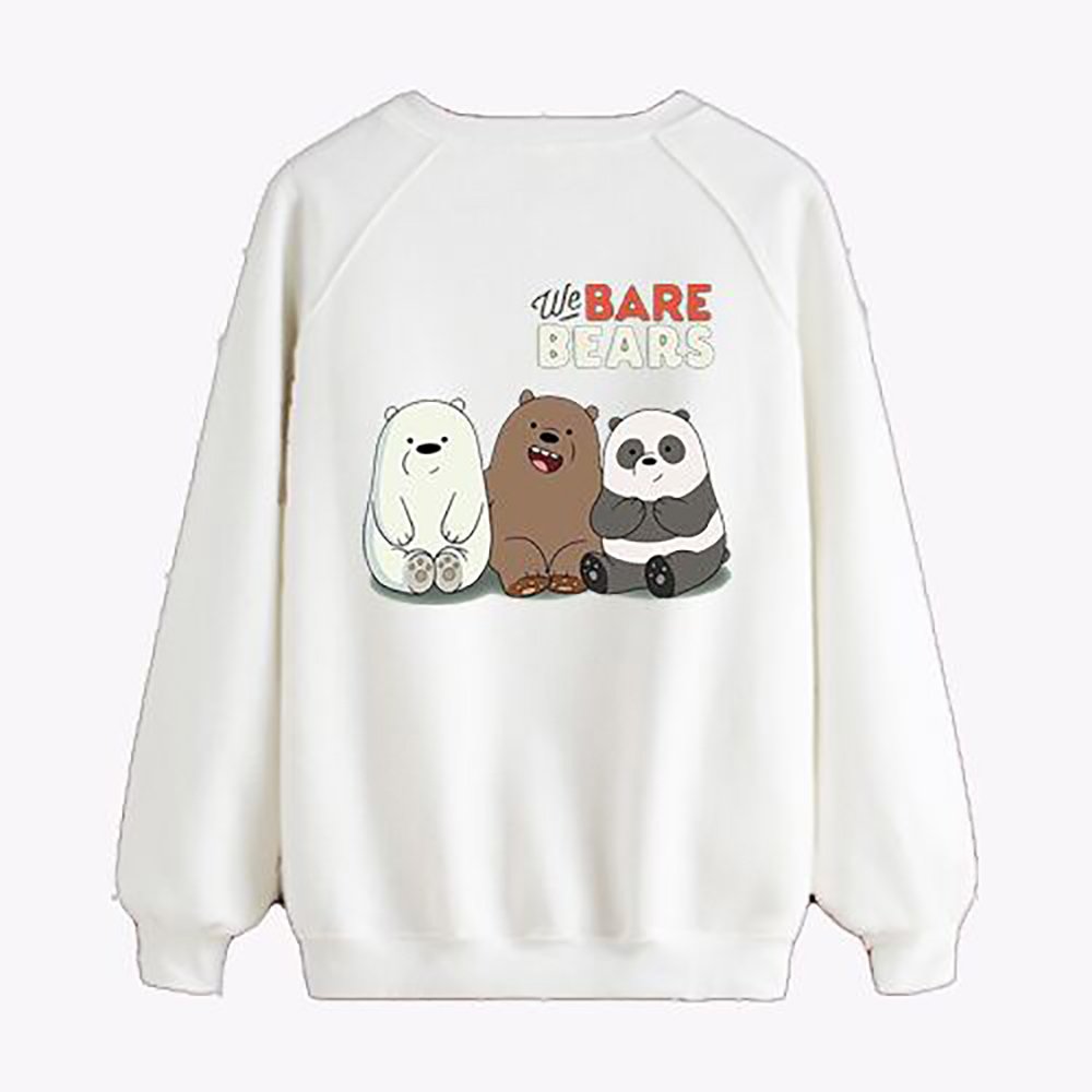 SHH White Custom Personalized Sweatshirt printed embroidered new style Crewneck thermal Pullover and Zip-up sweatshirt