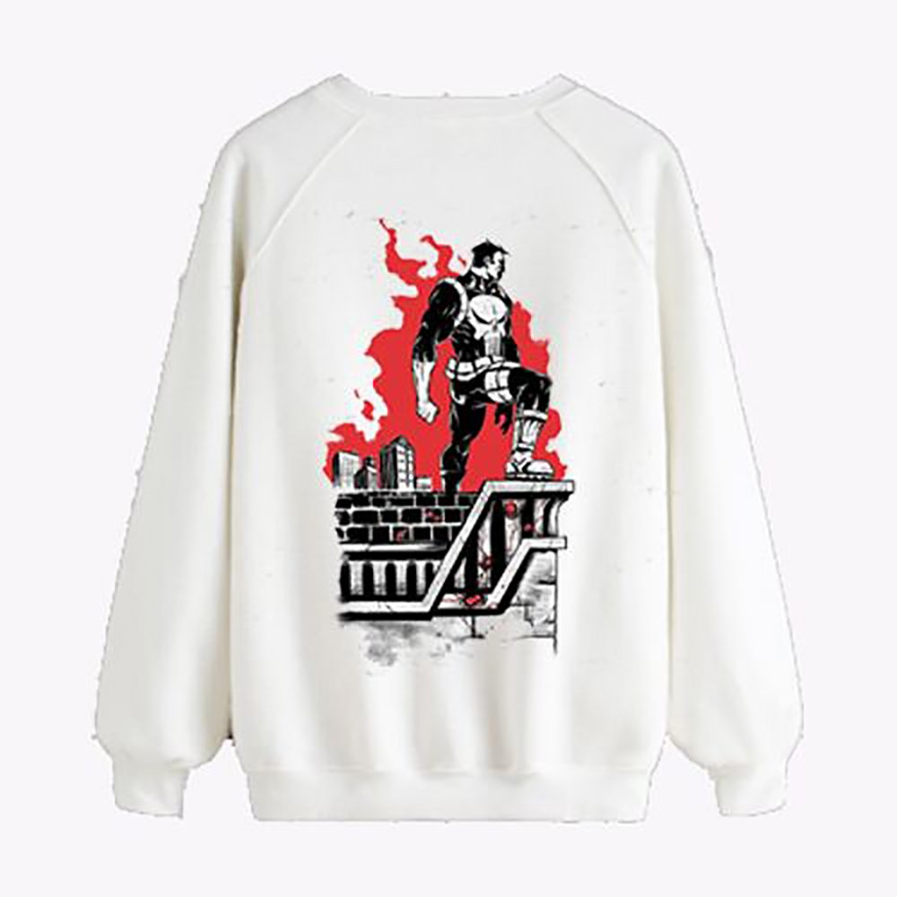 SHH White Custom Personalized Sweatshirt printed embroidered new style Crewneck thermal Pullover and Zip-up sweatshirt