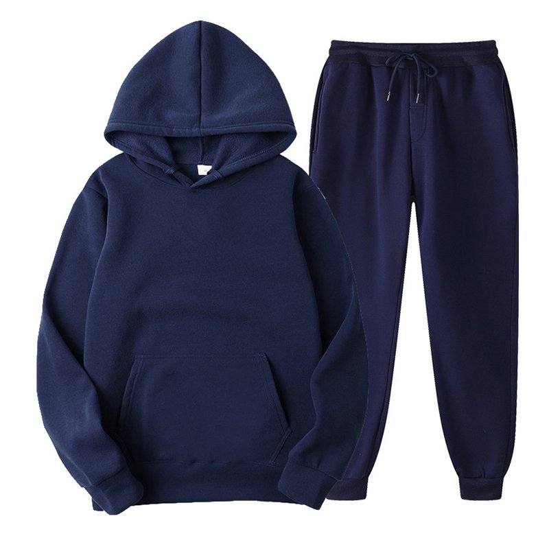 2024 Casual Men's Set, Fashion Streetwear Hooded Men Tracksuit Spring Autumn Sports Two Pieces Set Mens Jacket Pants Clothing/