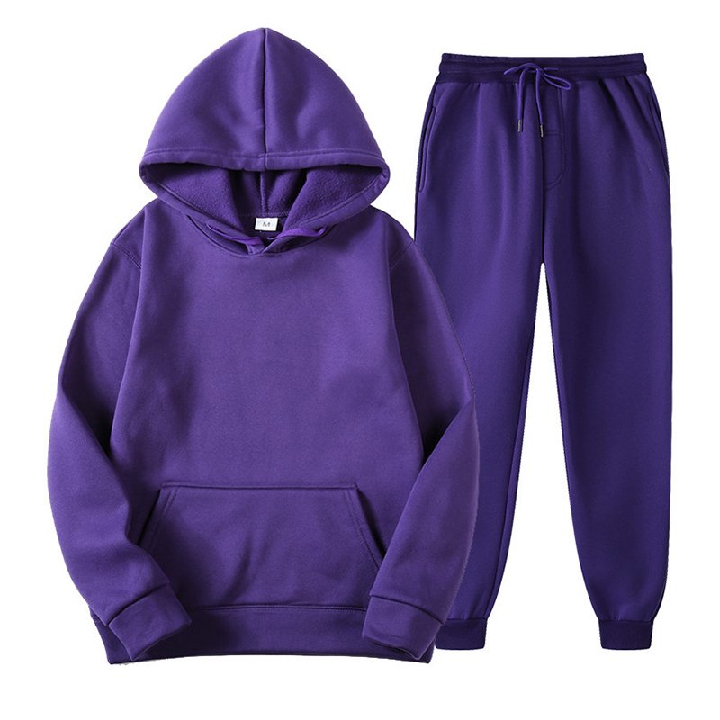 2024 Casual Men's Set, Fashion Streetwear Hooded Men Tracksuit Spring Autumn Sports Two Pieces Set Mens Jacket Pants Clothing/