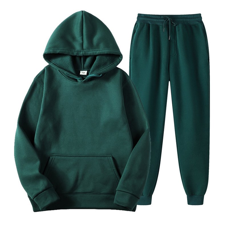 2024 Casual Men's Set, Fashion Streetwear Hooded Men Tracksuit Spring Autumn Sports Two Pieces Set Mens Jacket Pants Clothing/