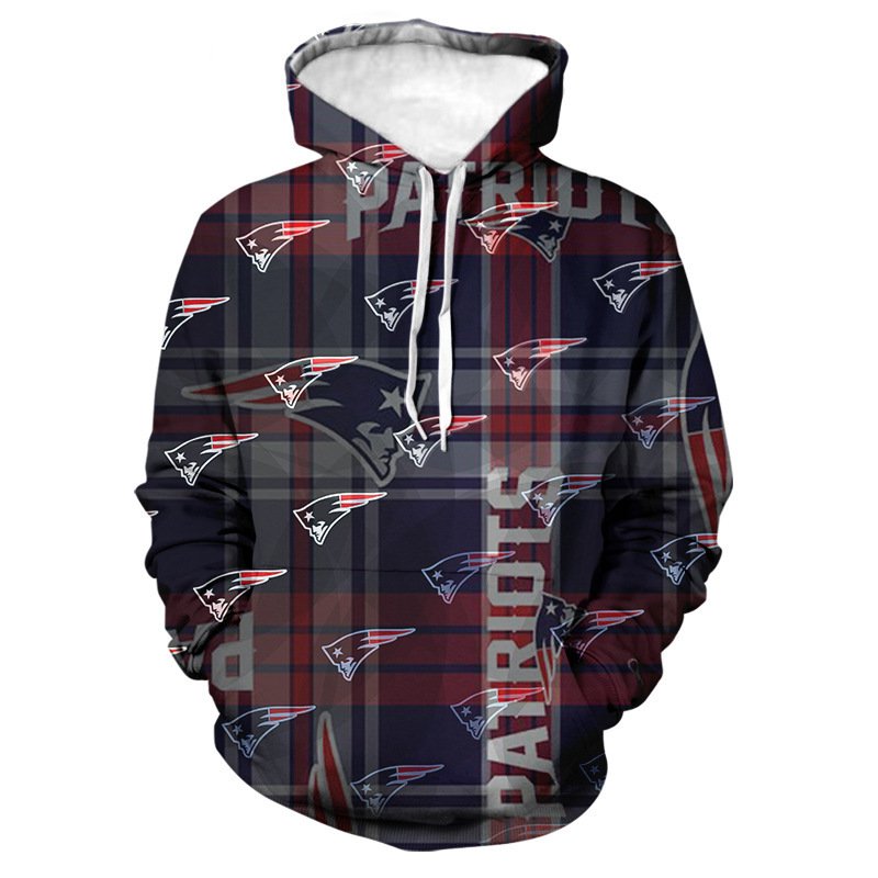 2024-2025 Custom High Quality American Football Team Sports Hoodies 3d Digital Printed Sweatshirts Casual Sports Men's Hoodies