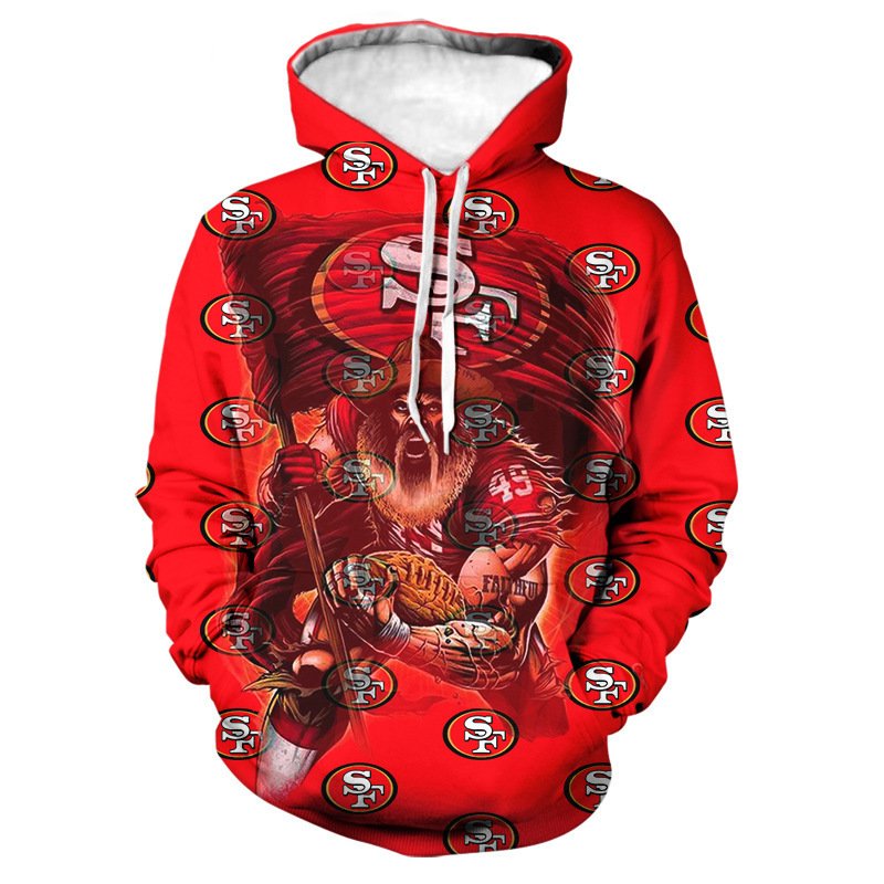 2024-2025 Custom High Quality American Football Team Sports Hoodies 3d Digital Printed Sweatshirts Casual Sports Men's Hoodies