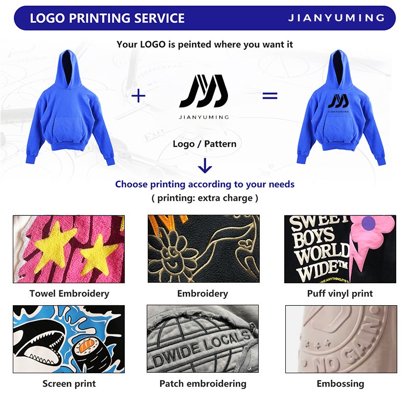 Custom Cotton High Quality Fleece Heavyweight Kanye west Streetwear Oversized Boxy Cropped Men Hoodies