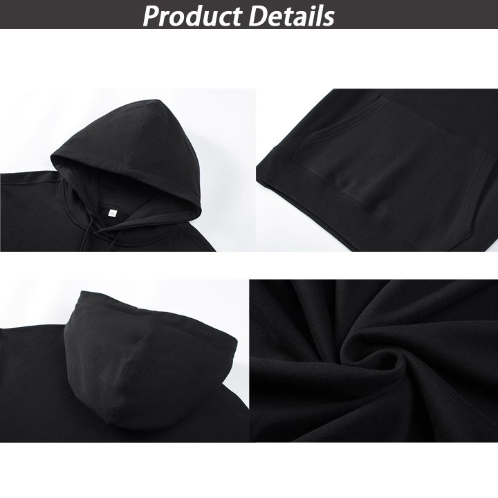 High Quality Custom Logo Hoody Print Custom Puff Print Embroidery Blank Men'S Hoodies Sweatshirts