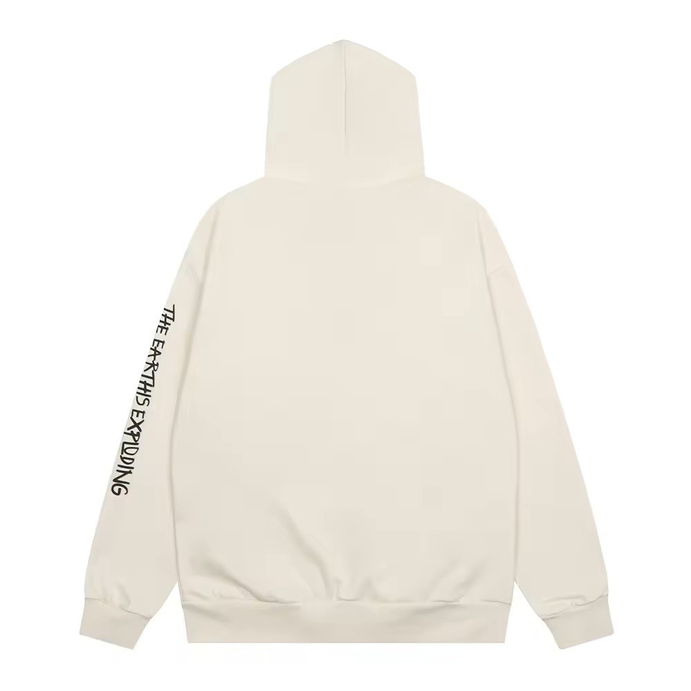 Hot Selling Broken Planet school style Oversized Hoodie Men Zip Up casual Hoodies Customized Trendy Winter Hoodies MS-HD-1026