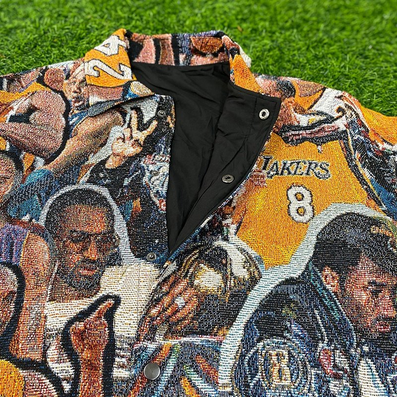 Custom Plus Size Men's Hoodies Famous People Sweater Woven Blanket tapestry With Silk-Lined Anime Hoodies