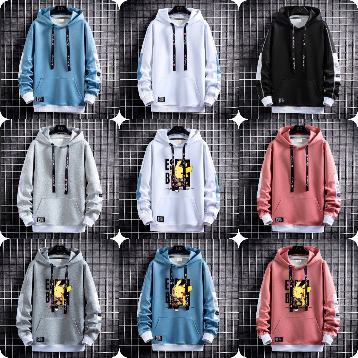 Hoodie Men Manufacturers Wholesale Cross-border Foreign Trade Men's Hoodie Youth Casual Men's Wear