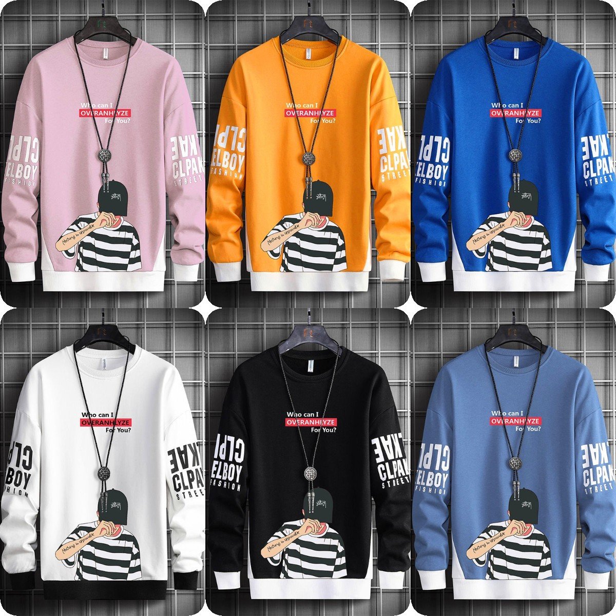 Hoodie Men Manufacturers Wholesale Cross-border Foreign Trade Men's Hoodie Youth Casual Men's Wear