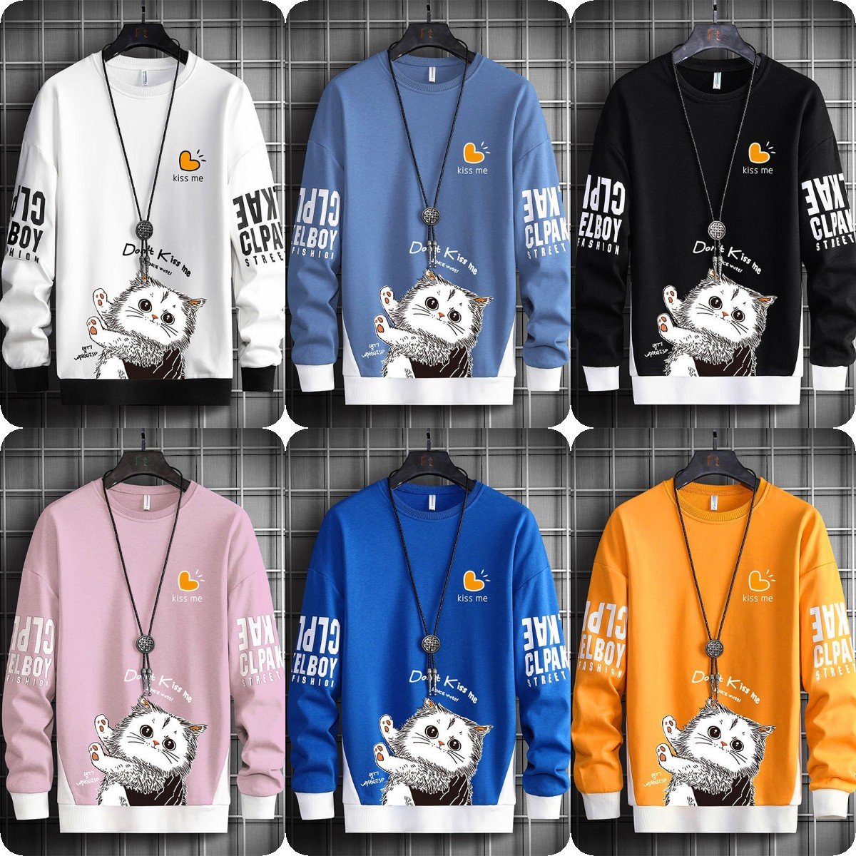 Hoodie Men Manufacturers Wholesale Cross-border Foreign Trade Men's Hoodie Youth Casual Men's Wear