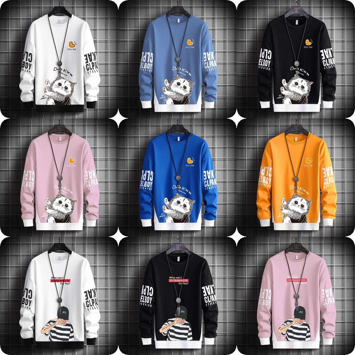 Hoodie Men Manufacturers Wholesale Cross-border Foreign Trade Men's Hoodie Youth Casual Men's Wear