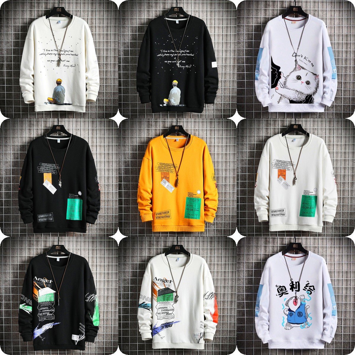 Hoodie Men Manufacturers Wholesale Cross-border Foreign Trade Men's Hoodie Youth Casual Men's Wear