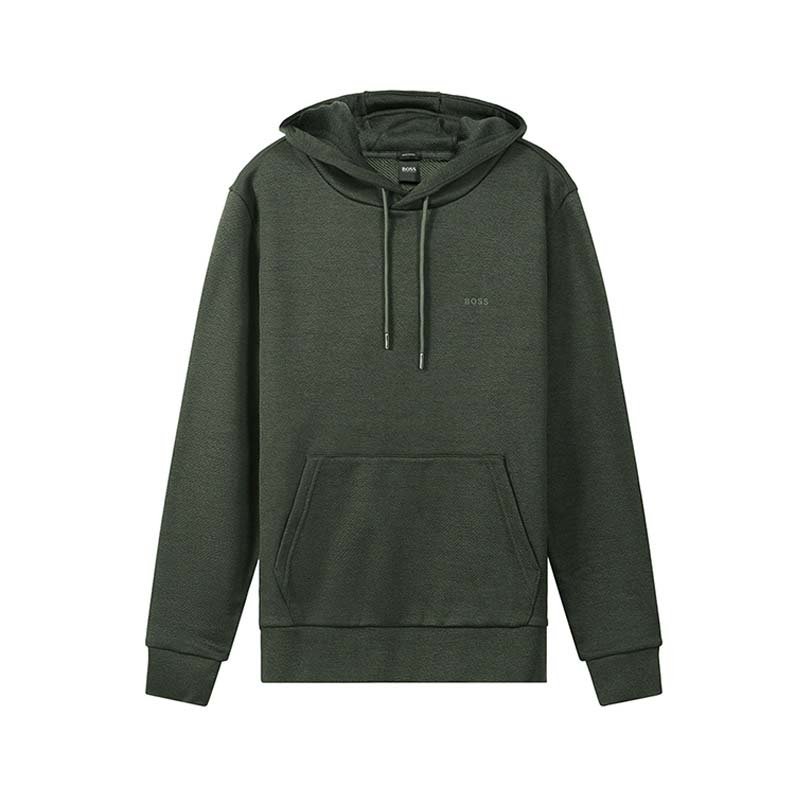 Hooded hoodie for men's autumn and winter leisure, simple and trendy, versatile 2024 new hooded jacket for men