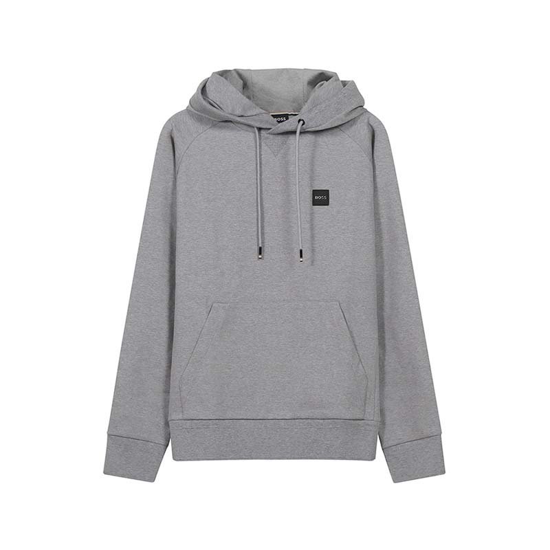 Hooded hoodie for men's autumn and winter leisure, simple and trendy, versatile 2024 new hooded jacket for men
