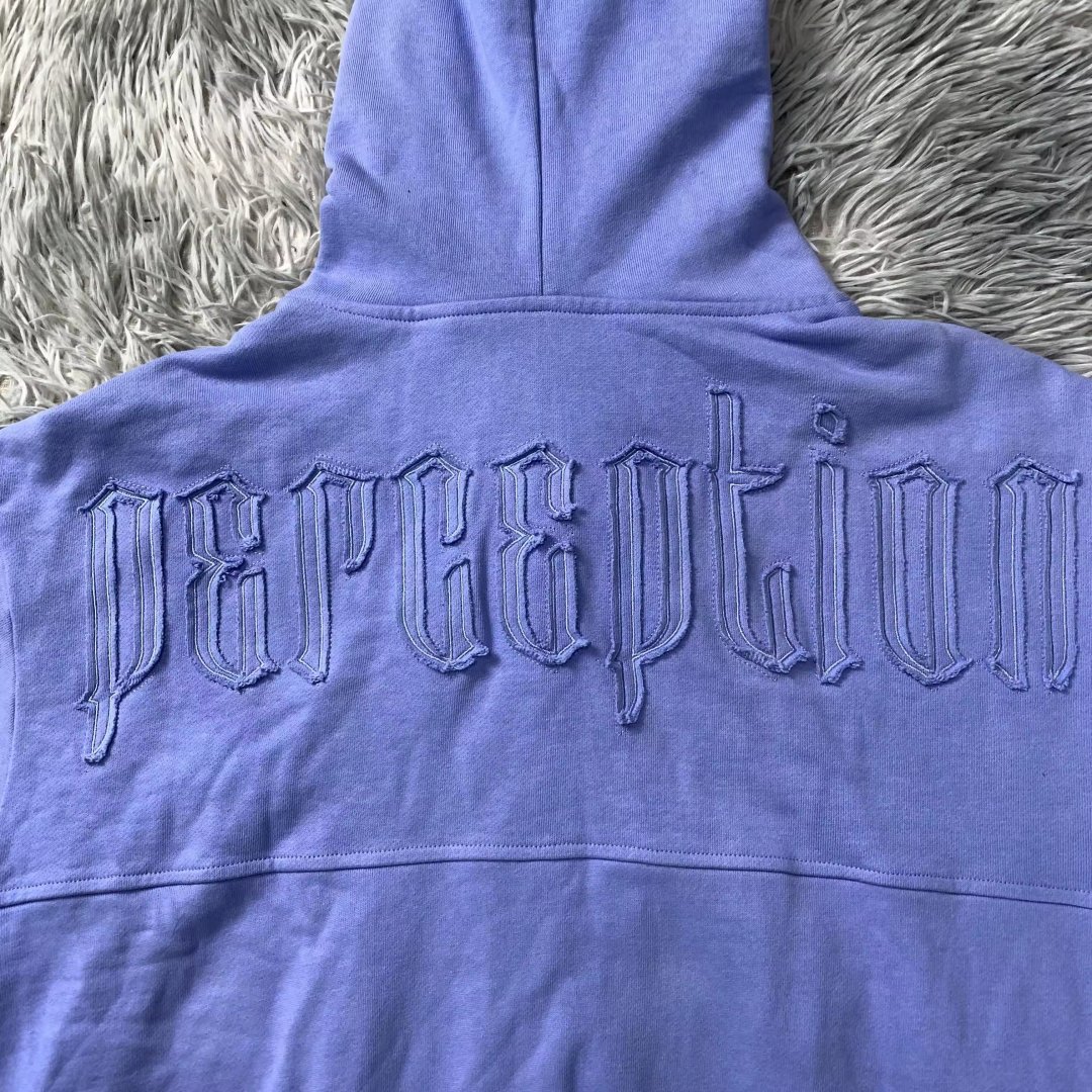 DENIMGUYS Custom Mens Hoodies Street Fashion Casual Embroidery Patch Oversized Zip Up Hoodie For Men