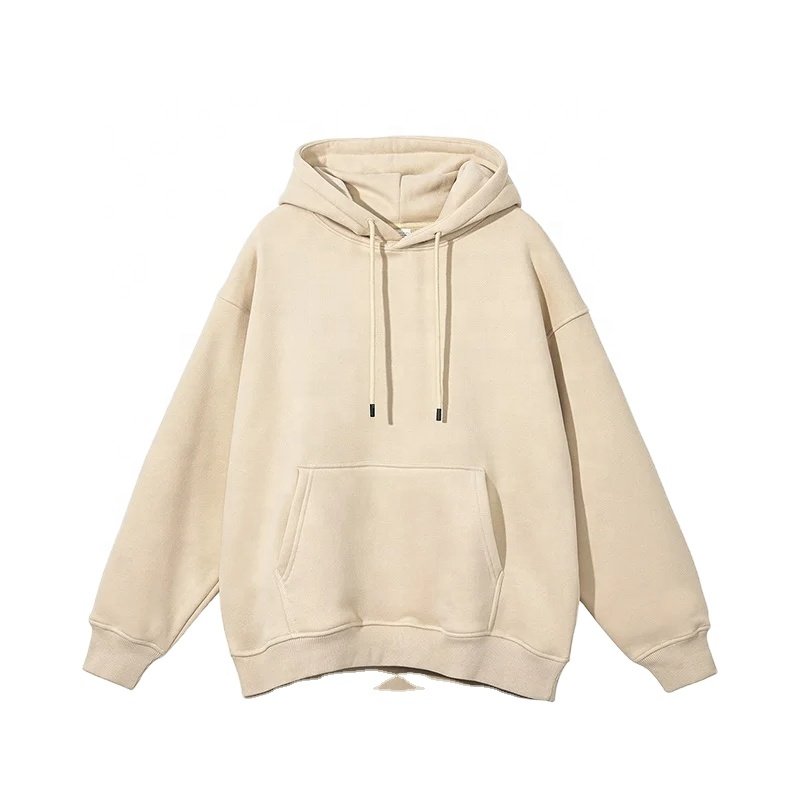 High Quality Blank Thick Hoodies Luxury Hoodies Unisex Fleece Sweatshirt Custom Men's Hoodie