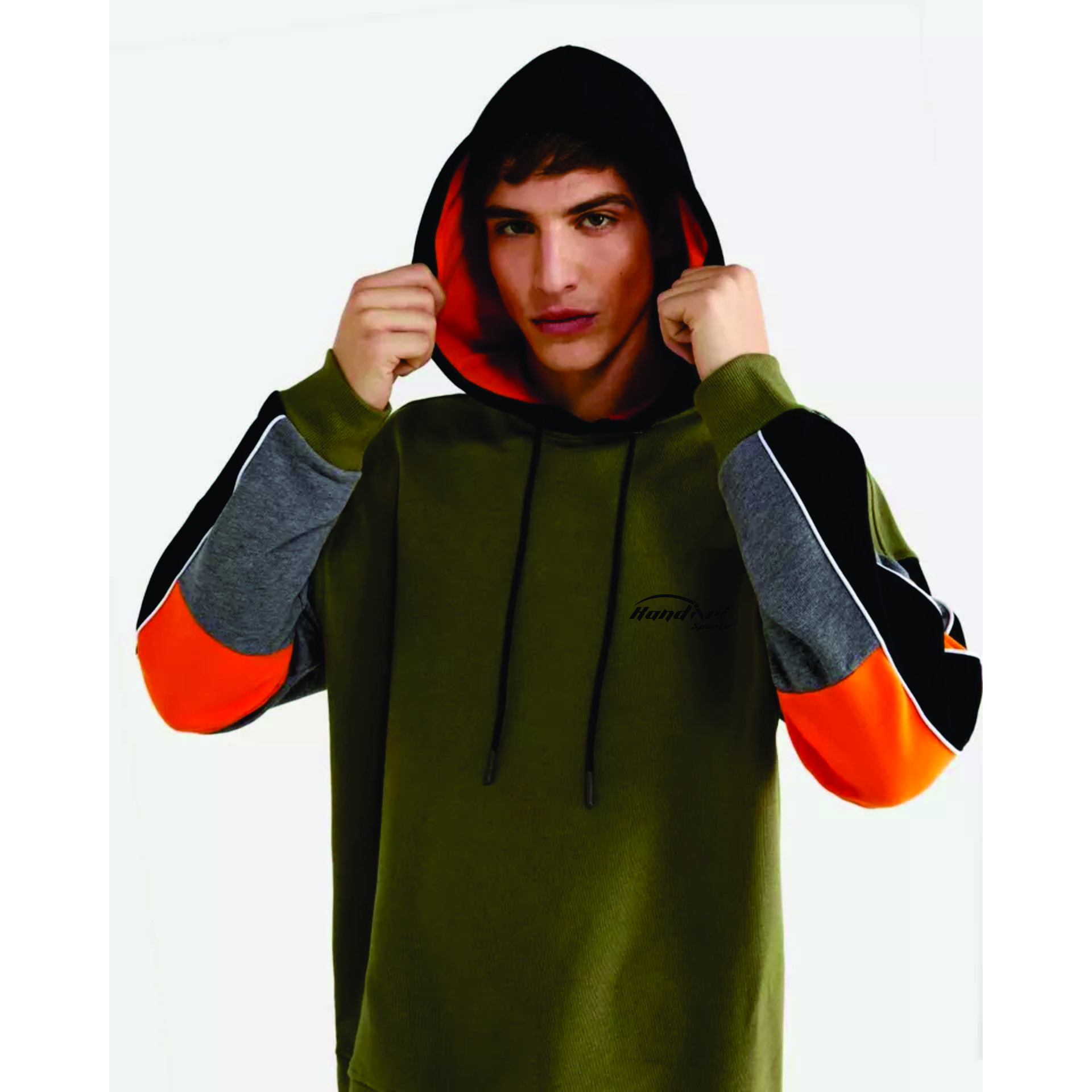 Wholesale design zip up hoodie sweatshirts custom 500 gsm mens tech fleece cotton patchwork oversized hoodies for men