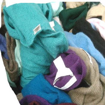 Winter Cashmere Sweaters Comfortable Bed Use Waste