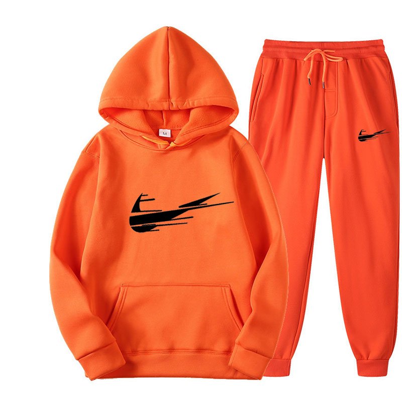New Winter Sports Printed Men Tracksuit Male Luxury Solid Colors Zipper Casual Designer Streetwear Sweat Suit For Men