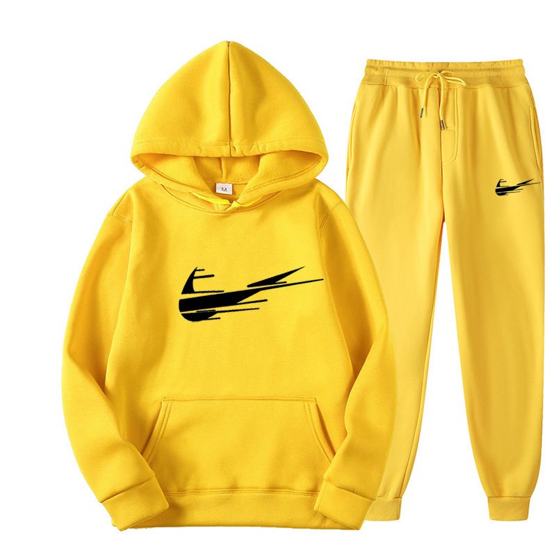 New Winter Sports Printed Men Tracksuit Male Luxury Solid Colors Zipper Casual Designer Streetwear Sweat Suit For Men