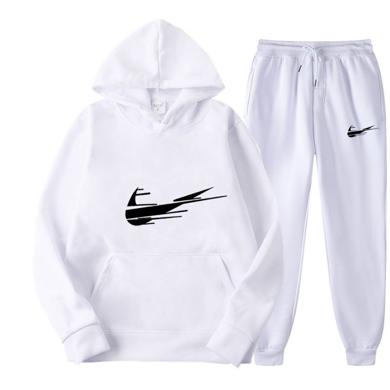 New Winter Sports Printed Men Tracksuit Male Luxury Solid Colors Zipper Casual Designer Streetwear Sweat Suit For Men