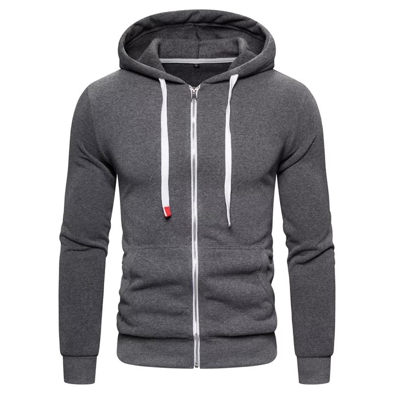 Customized Plus Size Sportswear Men's Hoodies 100% Cotton Men's Quarter Zip Up Gym Workout Sweatshirts Hoodie