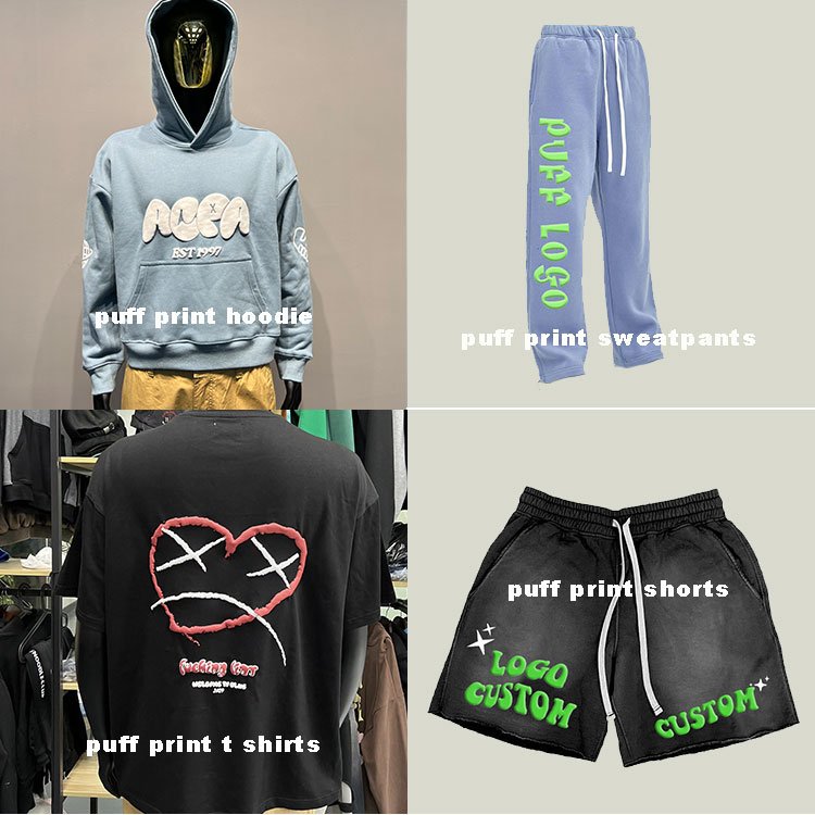 Wholesale Quality Puff Printing Heavyweight Cotton Men's Hoody Oversized Custom Print Luxury Pullover Cotton Custom Hoodies