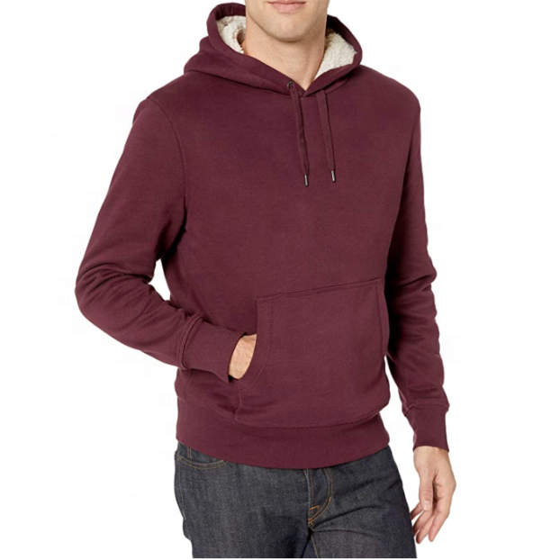 New Design Custom Multiple Color Men's Hoodies Stander Pullover Hooded 100% Cotton Regular Sleeve for Winter Plain Dyed Unlined