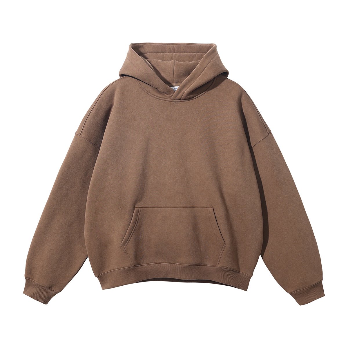 Hoodie For Men Long Sweatpants Grey Big Hood Pullover Camo With Horns Raw Hem 3D Puff Print Embroidery Polynesian Hoodies
