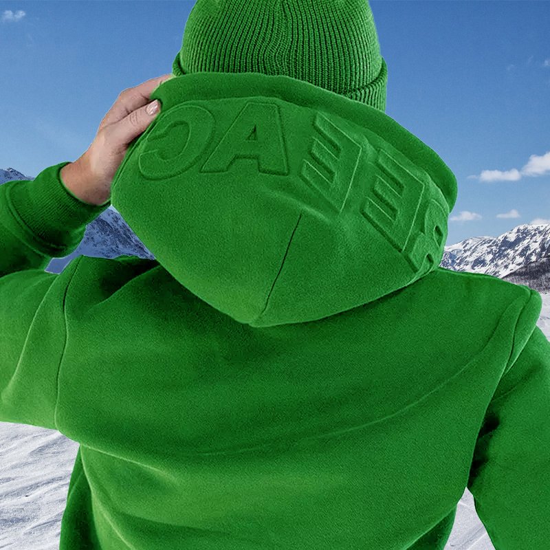 Wholesale streetwear essential heavyweight oversized custom embossed men hoodies
