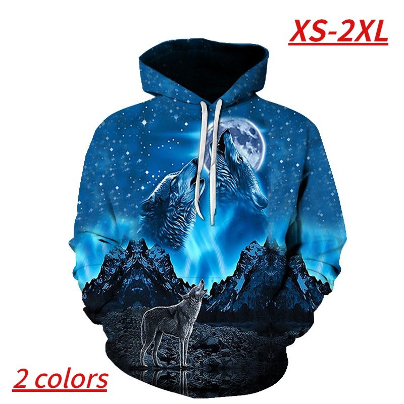Men's Animal Shirt Retro Vintage 3D Printing Graphic Hoodie Hoodies Hooded Sweatshirts for Men Women