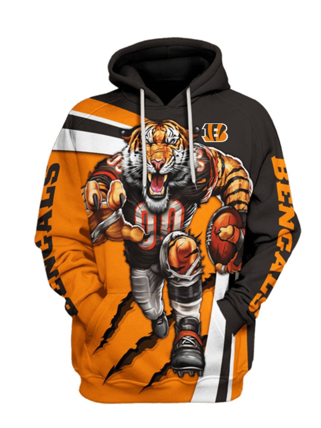 Hot Selling 2024 American Football Team Hoodies Sports Polyester 3D Digital Printed Sweatshirts Casual Sports Men's Hoodies