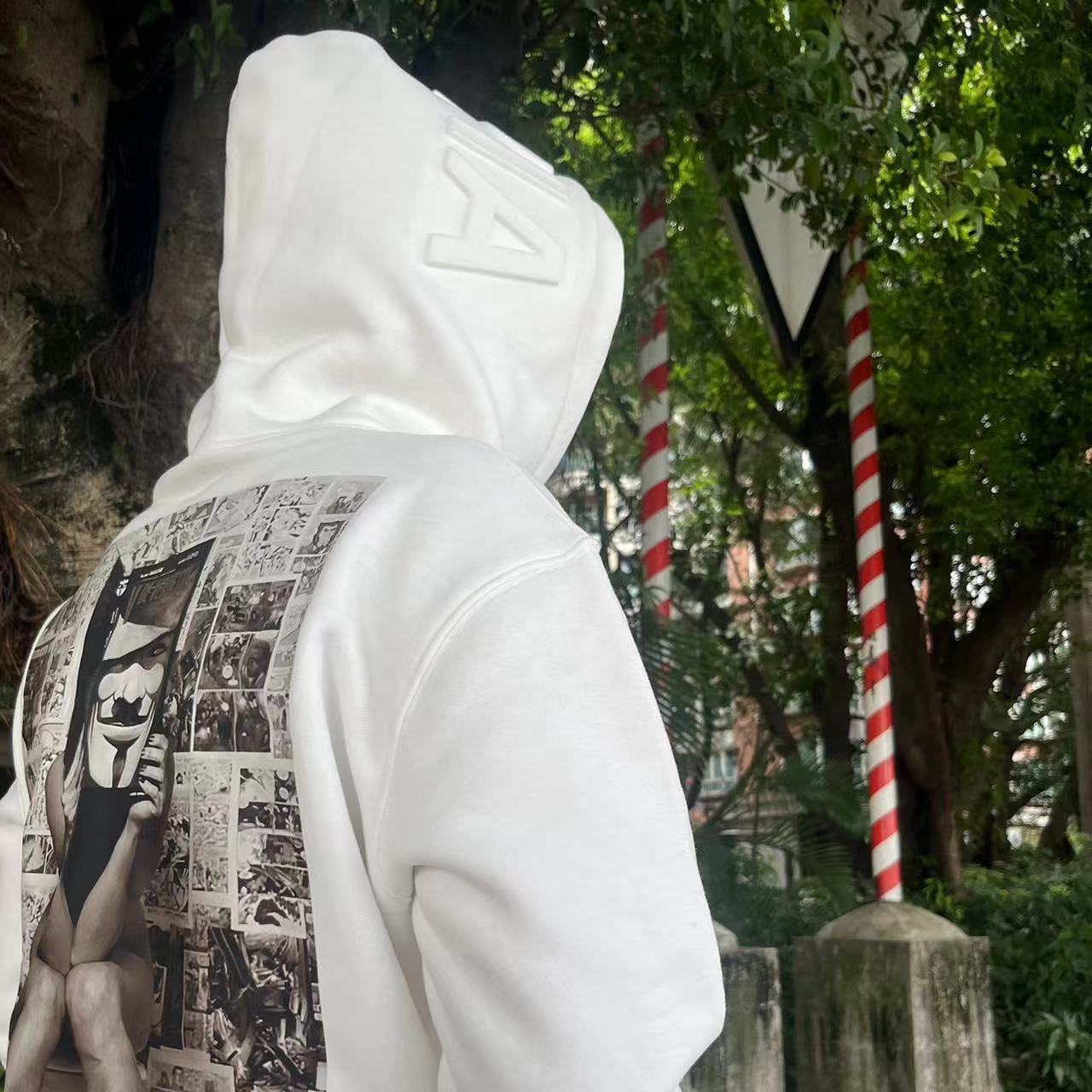 2023 3D embossed logo Custom Hoodie Wholesale Streetwear Hoodies heat-Print Unisex Plain High Quality 100% Cotton for man