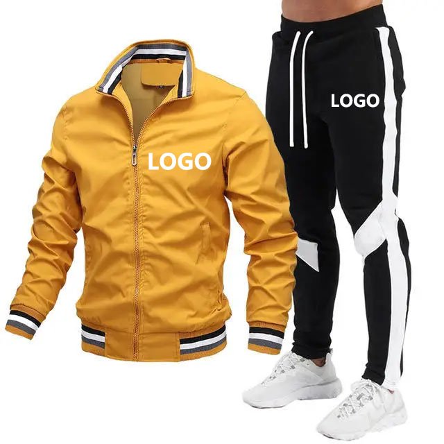 Letter Graphic Drawstring sweatsuits Two Pieces Set Jogging Sets Men's Hoodie and Elastic Pants Sets Gym Mens 3D Print Tracksuit