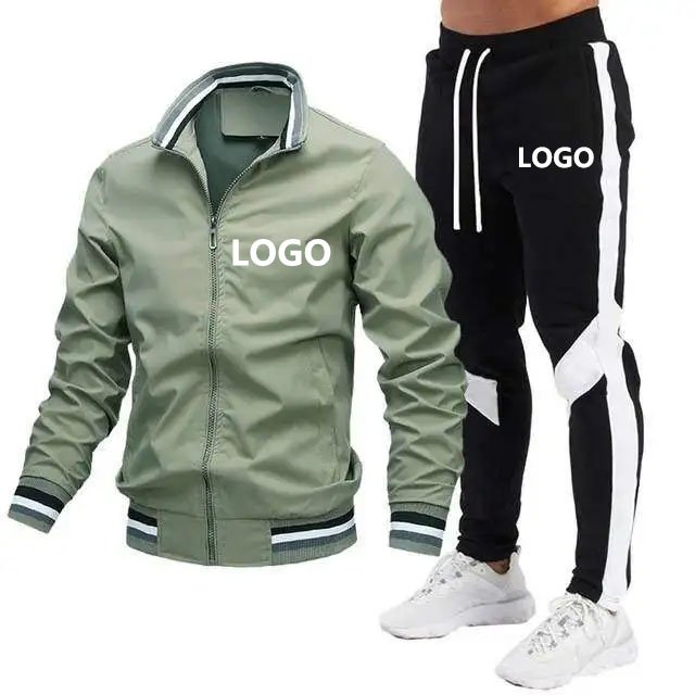 Letter Graphic Drawstring sweatsuits Two Pieces Set Jogging Sets Men's Hoodie and Elastic Pants Sets Gym Mens 3D Print Tracksuit