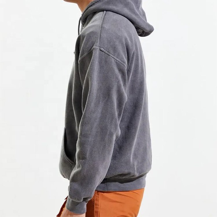 custom print men's hoodies and sweatshirts acid washed mens hoodies heavyweight high quality pullover hoodies