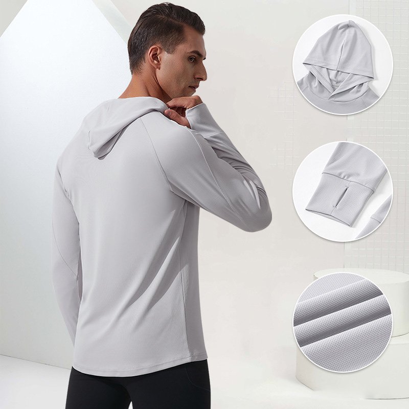 athletic hoodies men's hoodies & sweatshirts blank athletic hoodies top deportivo fitness long sleeves pullover man