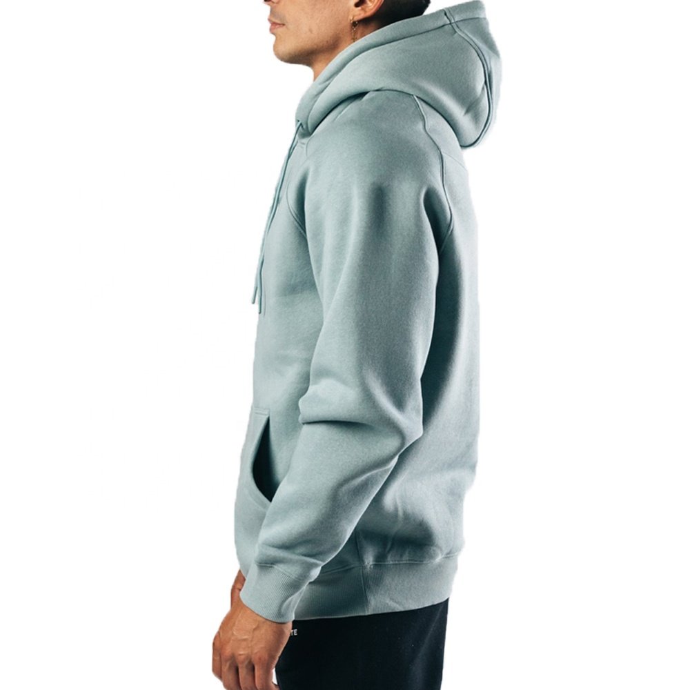 Custom Print High Quality Oversized Male Hoodies Wholesale Design 100% Cotton Pullover Sweatshirts Gym Jogging Bulk Men's Hoodie