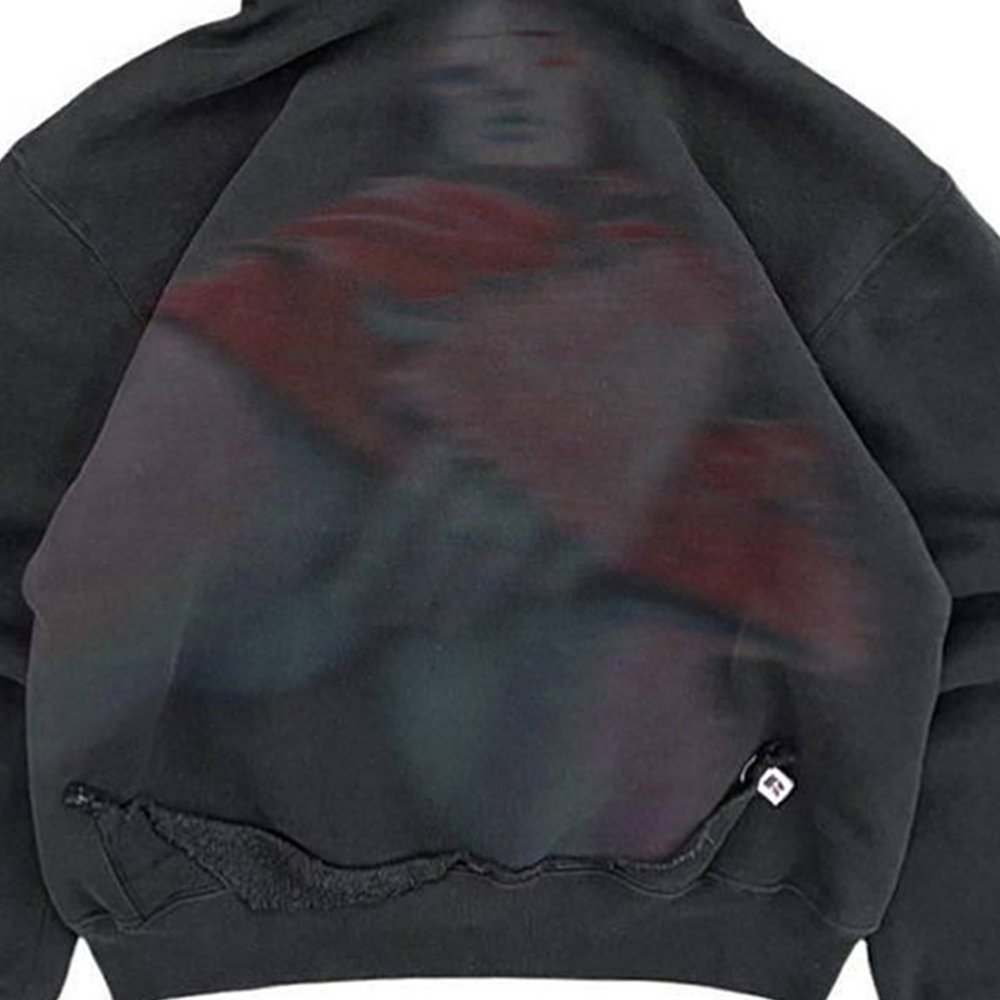 Custom Logo 500gsm Heavyweight Hoodies Sweatshirt Cotton Fleece Dtg Print Stone Acid Wash Cropped Vintage Hoodie For Men
