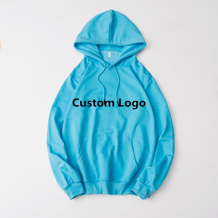 custom plus size men's hoodies high quality french terry hoodie cotton hoodie in stock
