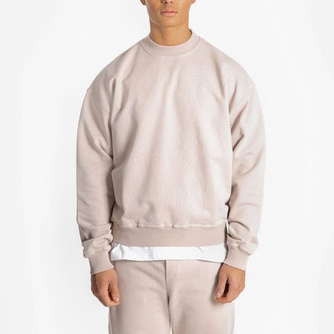 Custom Own Logo Men High Quality Cotton Polyester Printed Pullover crewneck men's hoodies sweatshirts