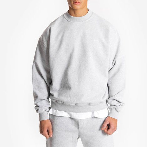 Custom Own Logo Men High Quality Cotton Polyester Printed Pullover crewneck men's hoodies sweatshirts