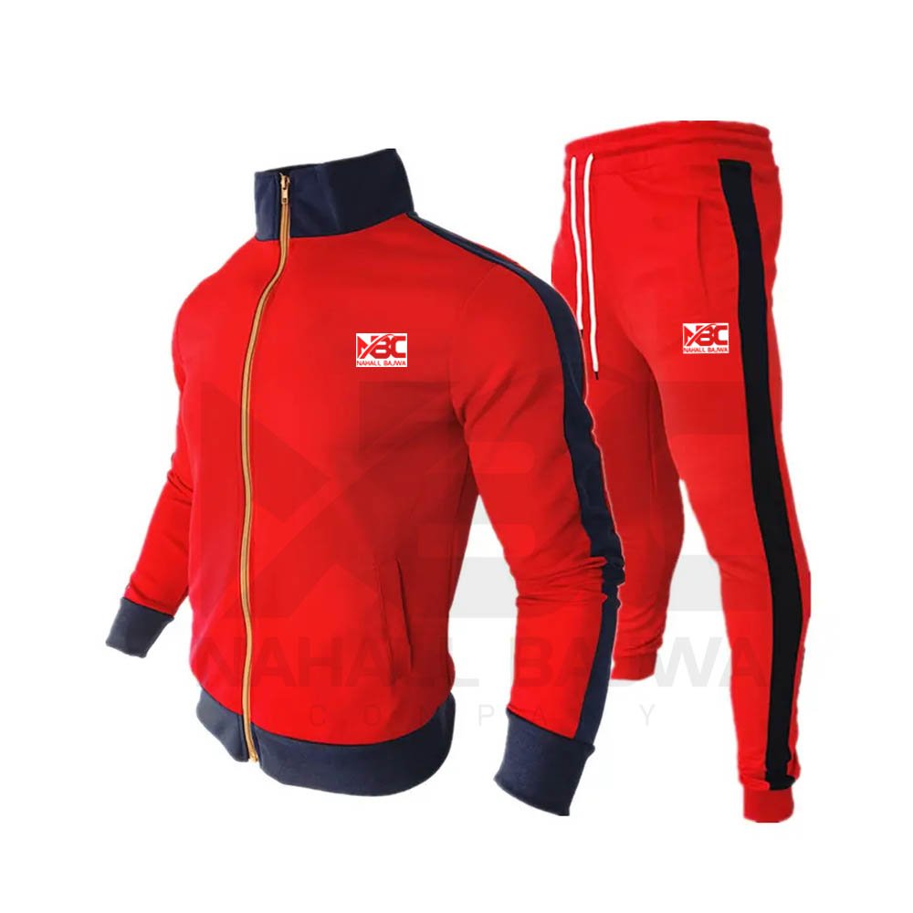 Latest Design Men Sports Plain Tracksuits Custom Gym OEM Service Plain Breathable.