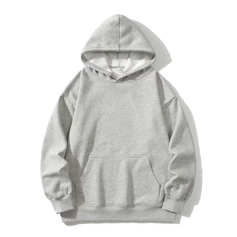 High Quality 500gsm Heavyweight Fleece Oem Hoodie Custom Printing Oversize Men Plain Pullover Men's Hoodies