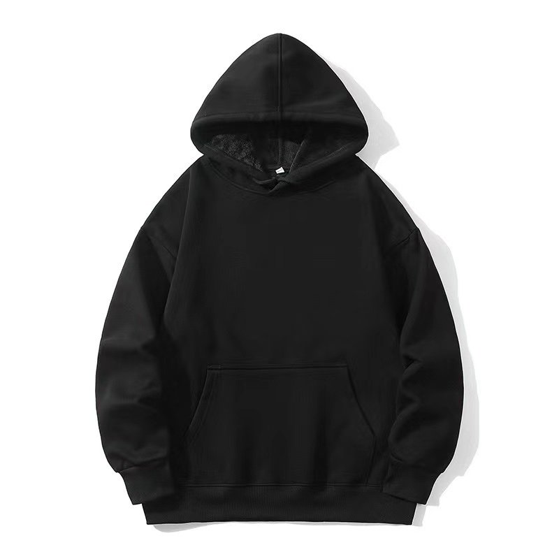 High Quality 500gsm Heavyweight Fleece Oem Hoodie Custom Printing Oversize Men Plain Pullover Men's Hoodies