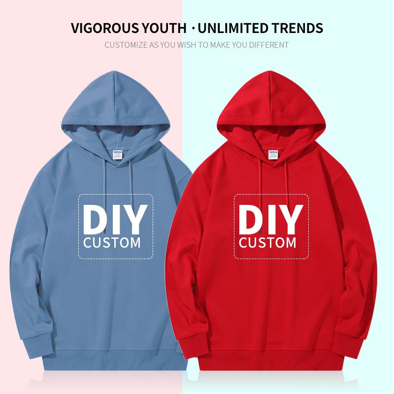 New Design Custom Embroidery Logo plus size men's hoodies & sweatshirts pullover cotton Hoodies Unisex