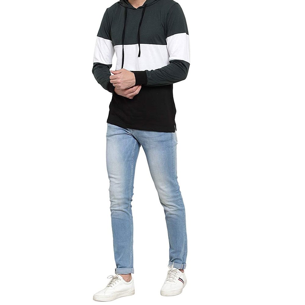 Light Weight Full Sleeves Men Hoodies Best Quality New Design Winter Wear Custom Polyester Men Hoodies